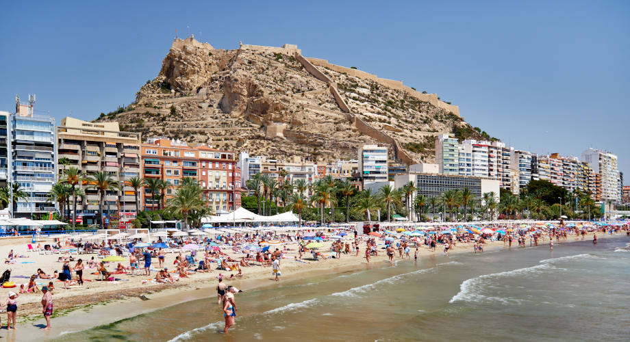 Postiguet Beach Alicante City