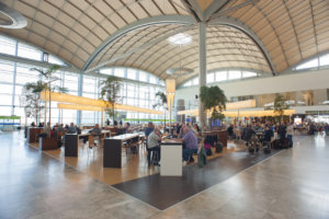 Interior of Alicante-Elche Airport