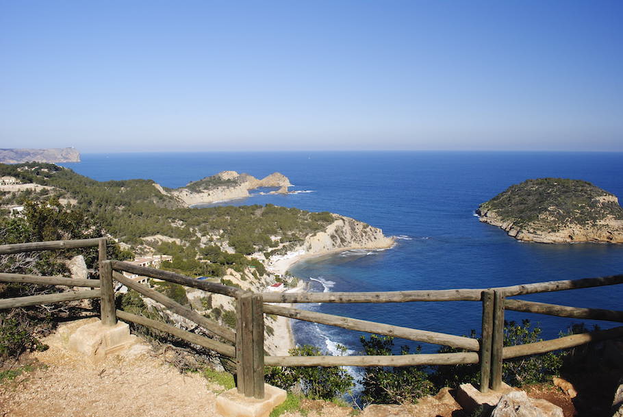 Lookout view over Costa Blanca